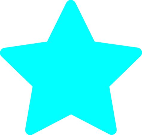 Star Light Blue Clip Art At Vector Clip Art Online Royalty