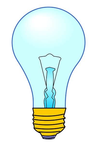 Electric Light Bulb Clip Art Clip Art Library
