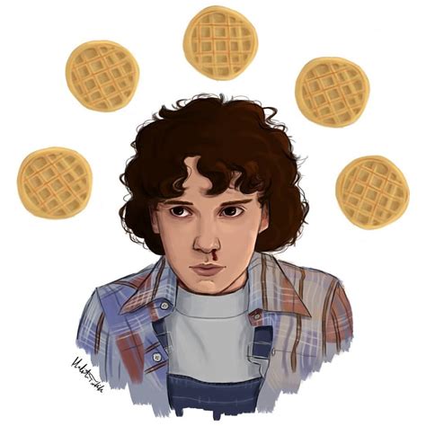 Stranger Things Eleven With Eggo Waffles Eleven Stranger Things Stranger Things Stranger