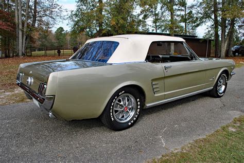 1966 ford mustang gt convertible. 1966 Ford Mustang Convertible * 289 C-Code Automatic ...