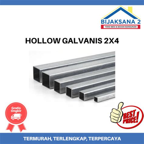 Jual Hollow Galvanis 2x4 12mm Kab Karawang Tb Bijaksana Tokopedia