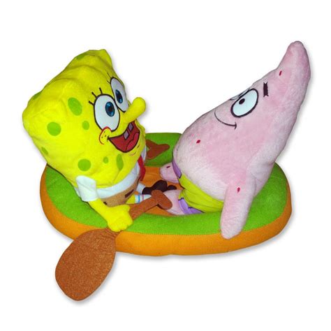 Plush Soft Toy Spongebob And Patrick 40cm Big Original Nickelodeon