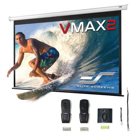 Buy Elite Screens Vmax2 150 Inch 169 Wall Ceiling Electric Motorized Drop Down Hd Projection