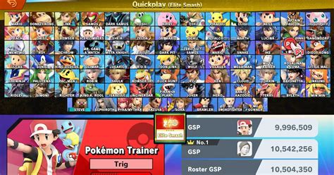 How I Got All Super Smash Bros Ultimate Characters Into Elite Smash On My Character Select