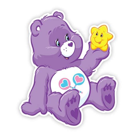 Care Bears Share Bear Holding A Star Walls 360