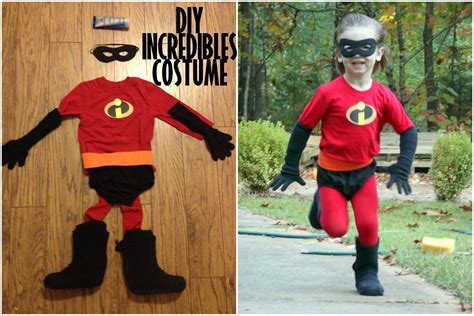Diy Homemade Incredibles Halloween Costume Dash With Tutorial