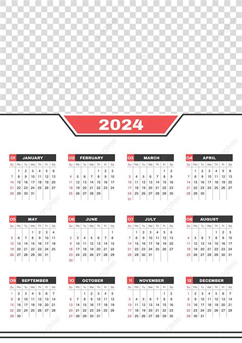 Calendar Template Design One Page Vol 16 Vector Template Download On