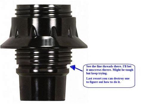 You find these as the most. How to take apart lamp socket 80/1094? - DoItYourself.com Community Forums