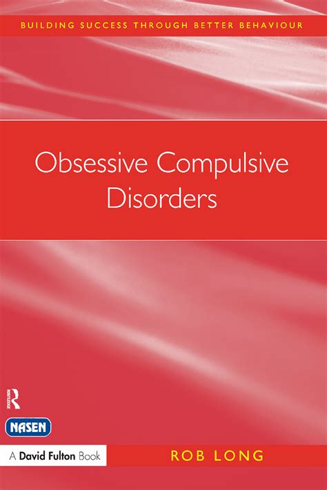 Obsessive Compulsive Disorders Taylor And Francis Group