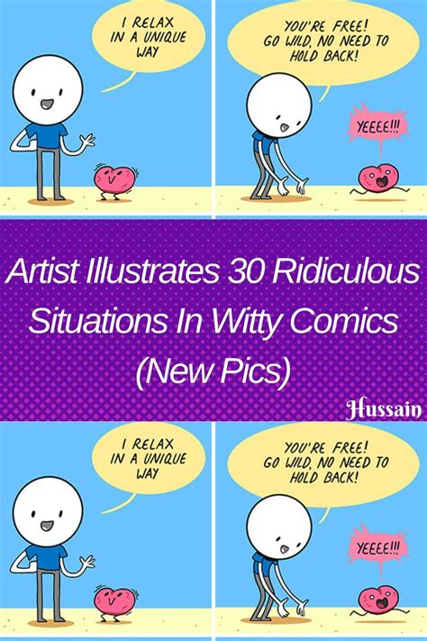 Artist Illustrates 30 Ridiculous Situations In Witty Comics New Pics Artofit