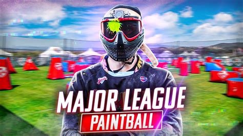 The First Major League Paintball Tournament Youtube