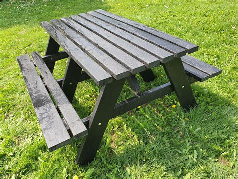 Rectangular Recycled Plastic Composite Picnic Tables Picnic Benchesuk