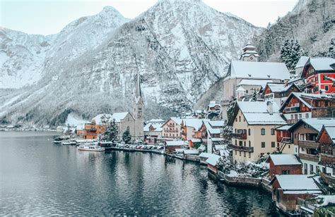 This Snow Laden Alpine Village Is Like A Christmas Card Come To Life
