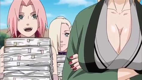 Sakura And Ino Asks Tsunade That How They Can Grow Their Breasts YouTube