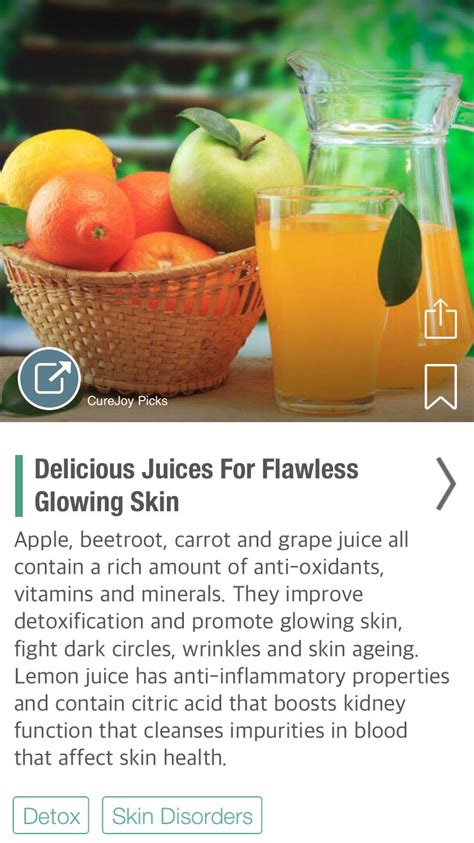 6 Delicious Juices For Flawless Glowing Skin Juicing For Health
