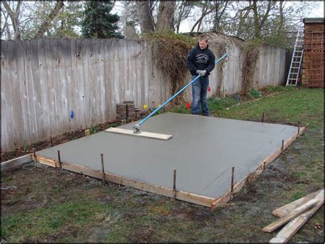 The pad was made for a jacuzzi hot tub that needed to be relocated. Pouring Hot Tub Concrete Slab | Home Improvement