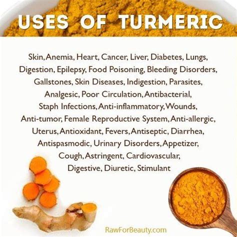 Uses For Tumeric Body Health Health And Nutrition Health Food Health