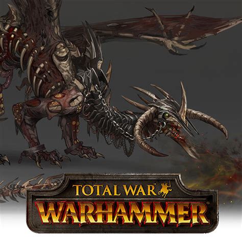 Artstation Total War Warhammer Concept Art Zombie Dragon