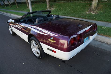 1995 Chevrolet Corvette Indy 500 Pace Car Convertible Pace Car Stock