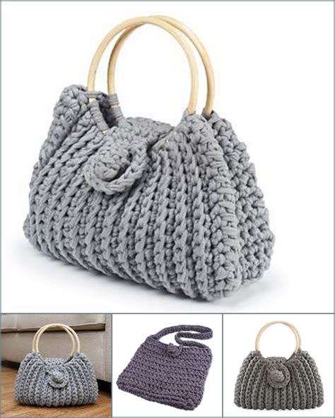 Awesome Style Crochet Purse Tote Bag Free Patterns Iucn Water