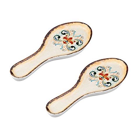 Gourmet Art Piece Tuscany Heavyweight And Durable Melamine Spoon Rest