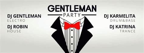 Gentleman Party Psd Flyer Template 5322 Styleflyers