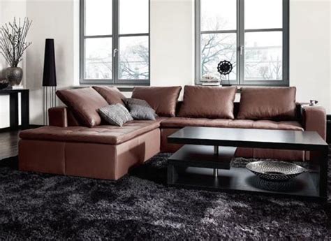 Ideas Of Living Room With Brown Sofas