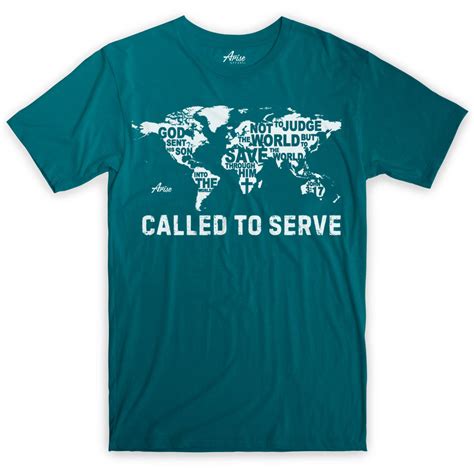 Called To Serve Christian T Shirt Missionary T Tee Or