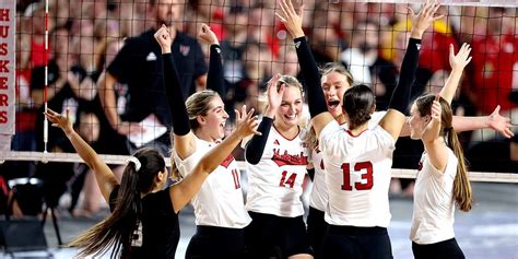 Nebraska Volleyball Breaks Record For Most Watched Womens Sporting Event
