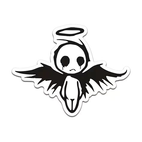 Gothic Angel Sticker Decal Goth Soul Heaven Occult Wicca Wiccan Guitar Stickers Cool Stickers