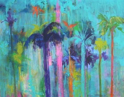 Amy Whitehouse Paintings Miami Beach Iv Acrylic Painting By Amy Whitehouse
