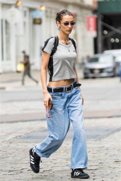Supermodels Are Embracing The Ridiculous Denim Trend Rihanna And Katie Holmes Wear On Repeat In