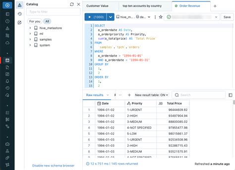 Write Queries And Explore Data In The SQL Editor Databricks On Google Cloud
