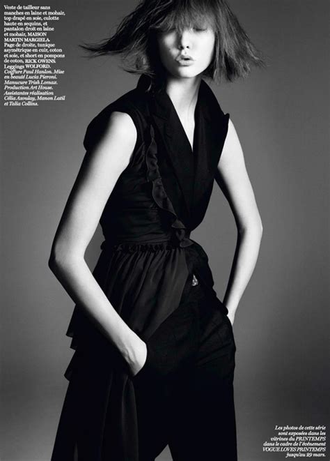 Karlie Kloss In Affranchie By David Sims For Vogue Paris March 2014