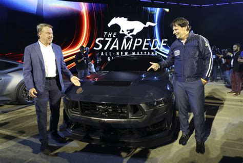Track-focused 2024 ford mustang dark horse targets a 500-hp coyote v-8
