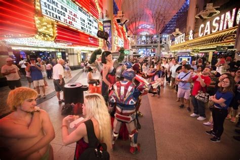 Experience The Surprises Of Fremont Street — Photos Las Vegas Review Journal