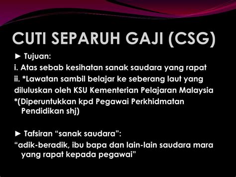 Cuti adalah sebuah hak bagi karyawan. MOshims: Borang Cuti Separuh Gaji Menjaga Anak