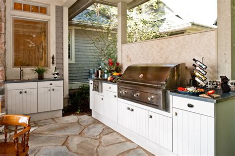 Outdoor Kitchen Cabinets Landscaping Network