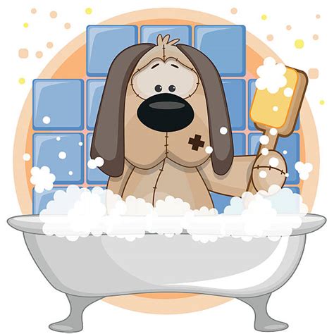 Dog Drinking Water Illustrations Royalty Free Vector Graphics And Clip