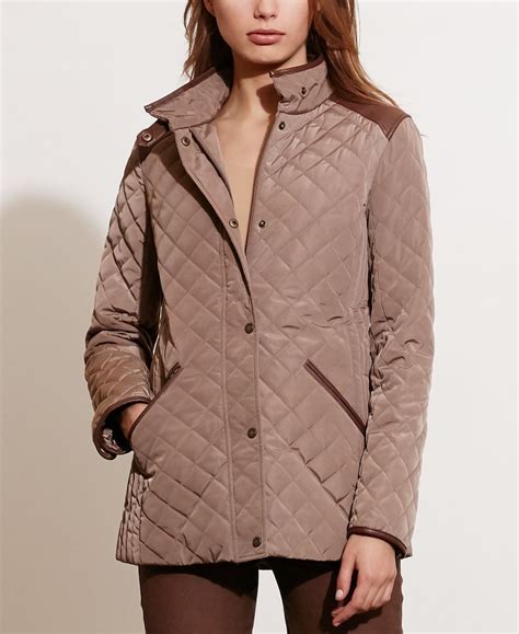 Lauren Ralph Lauren Diamond Quilted Jacket Only At Macy S With Images