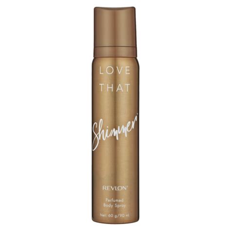 Revlon Love That Shimmer Ladies Body Spray 90ml Female Spray