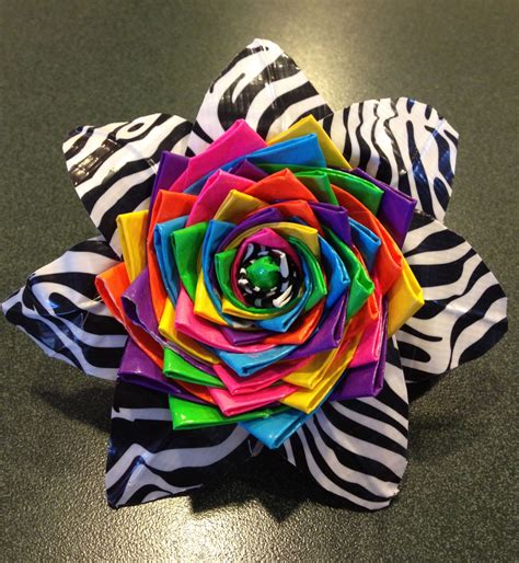 Pin By Mary Ann Kuper On Crafts Duct Tape Flowers Duct Tape Crafts