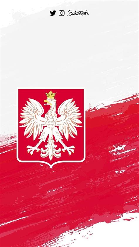 Poland 🇵🇱 Fond Décran Abstrait Dessin Foot Pologne