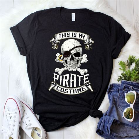 Pirate Costume Shirt Pirate Shirt Pirate Ts Pirates Etsy