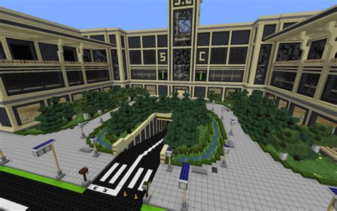 Modern Shopping Center Mall Minecraft Map