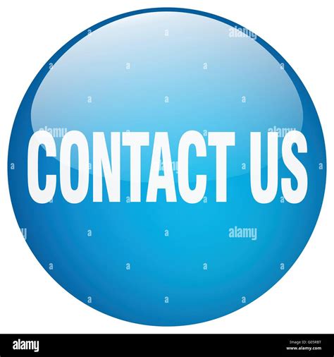 Contact Us Blue Round Gel Isolated Push Button Stock Vector Image And Art