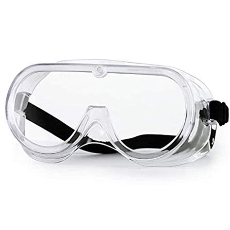 10 pack safety goggles over glasses eye protection clear impact resistant anti saliva spatter