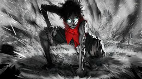 Scary Monkey D Luffy One Piece 1920×1080 Anime Wallpaper One