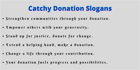 Fundraising Slogans Catchy Donation Phrases And Taglines
