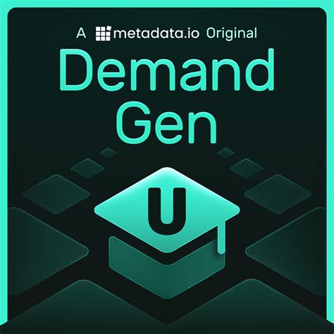 Demand Gen U — Podcast Cover By Matt Worde On Dribbble